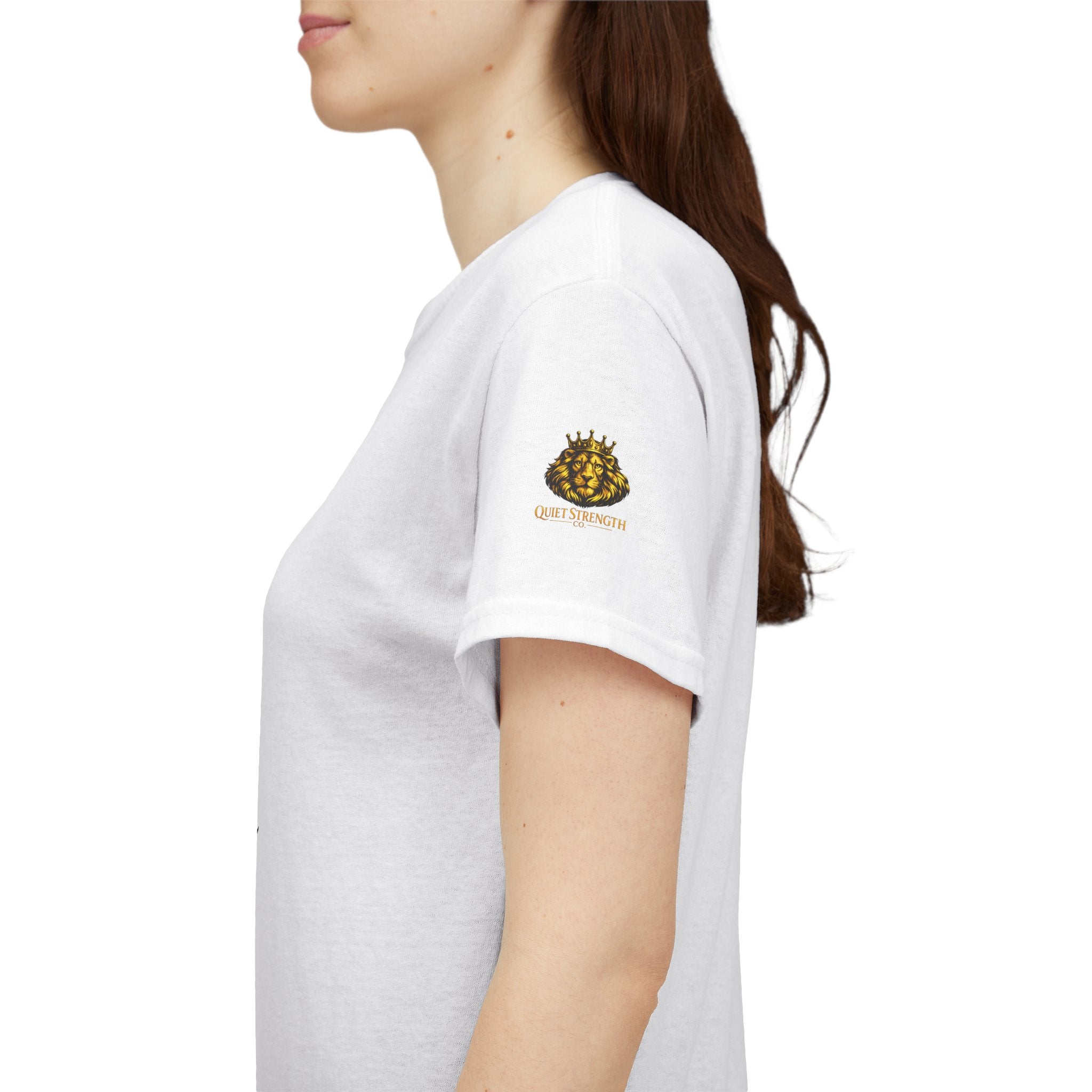 Walking in Quiet Purpose T-Shirt — Quiet Strength Logo Tee